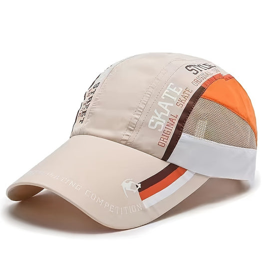 Summer Baseball Cap for Outdoor Sun Protection, Breathable And Quick-Drying, Suitable for Both Men And Women, Ideal for Sports, Travel, And Hiking, with a Thin Design.