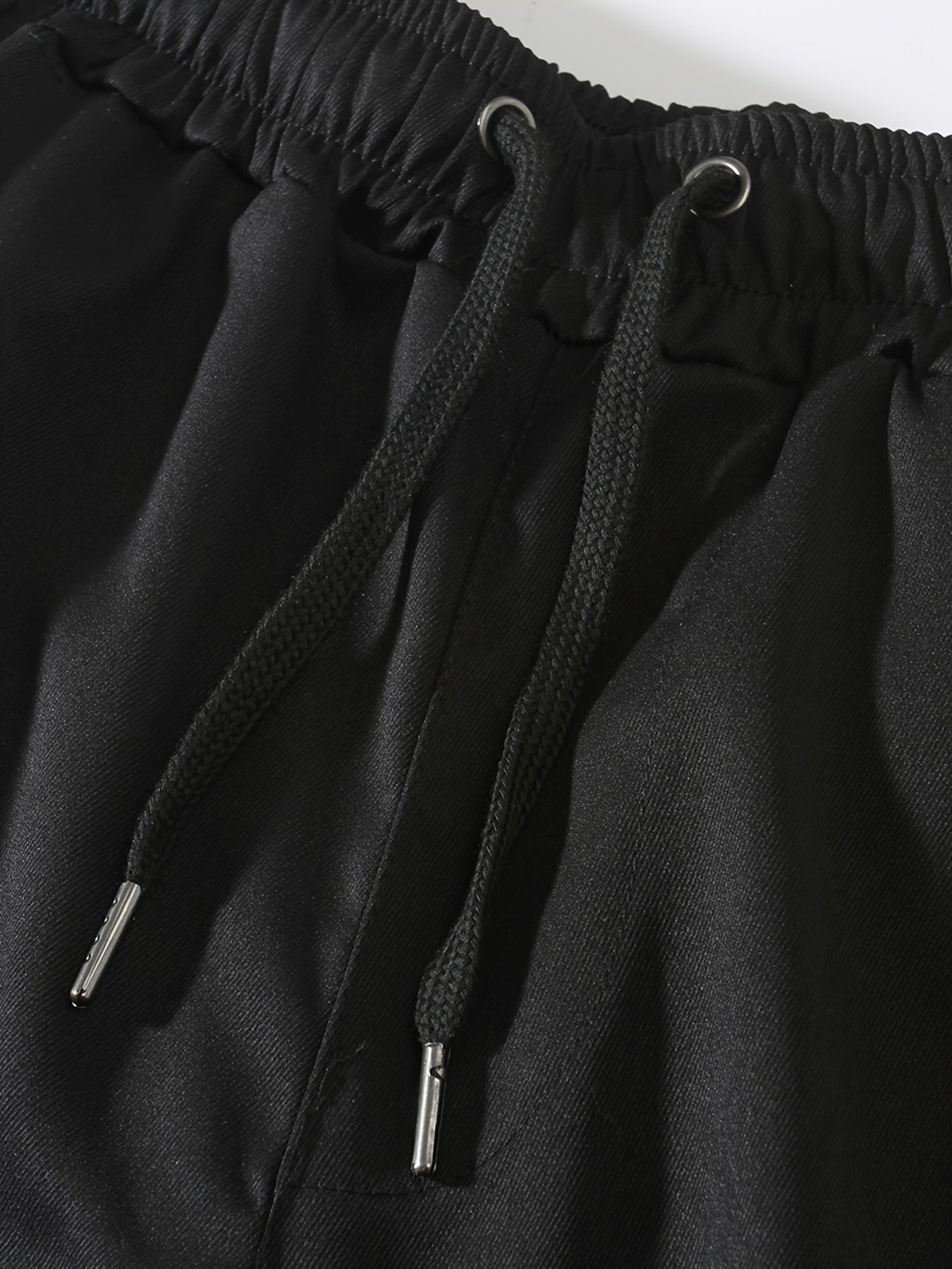 Men's Striped Track Pants With Multi Pockets, Active Drawstring Joggers For Outdoor Activities Gift