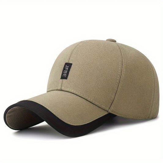 Spring Fashion Color Blocking Sunshade Hat, Outdoor Casual Sports Baseball Cap