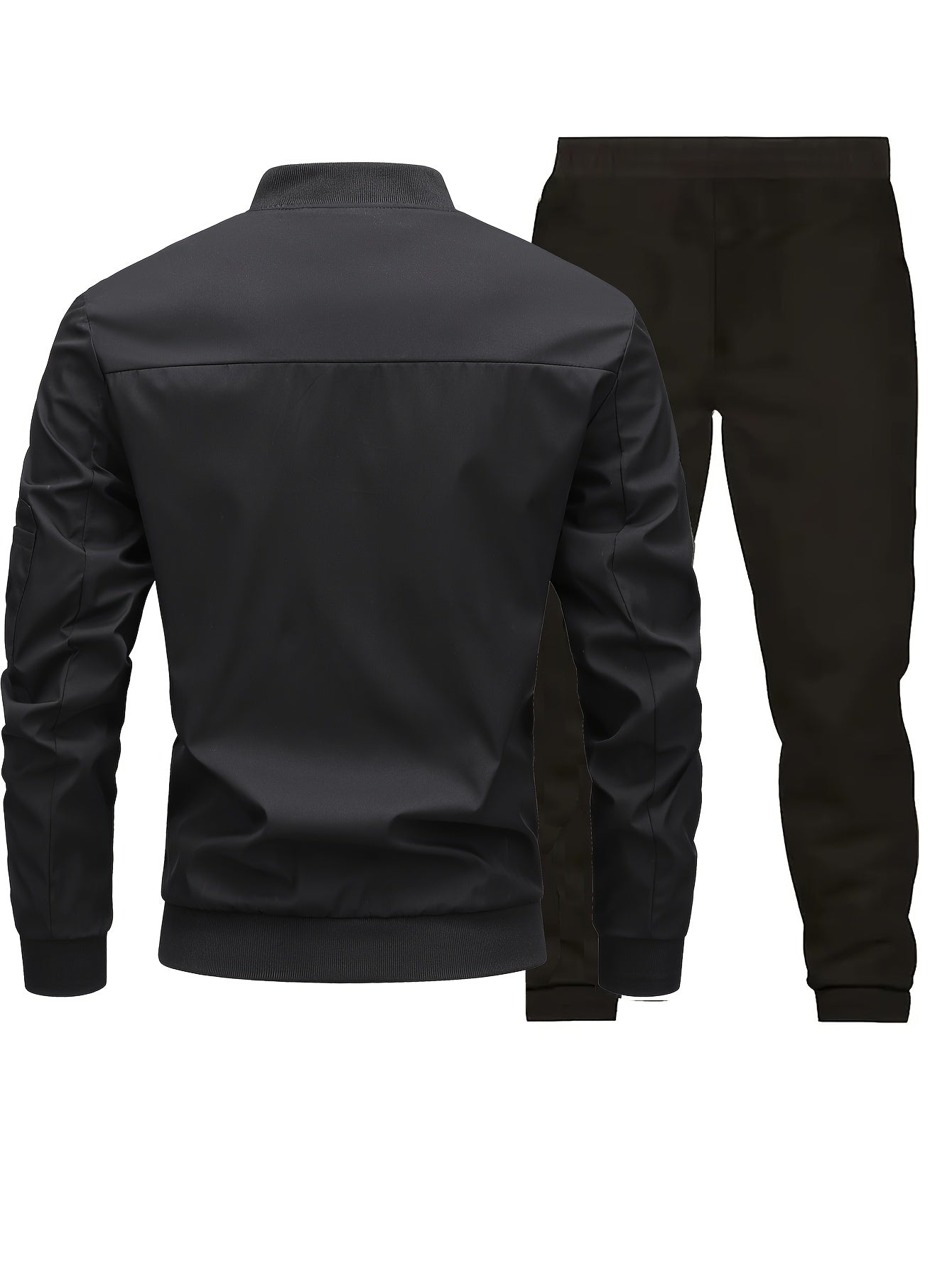 Sports Suit Men'S Spring and Autumn Casual Jacket Set with Matching Men'S Wear