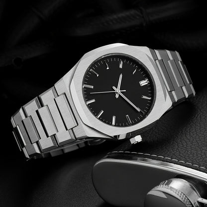 PLADEN Fashion Brand High-end Solid Stainless Steel Ultra-thin Simple Business Men'S Women'S Watch