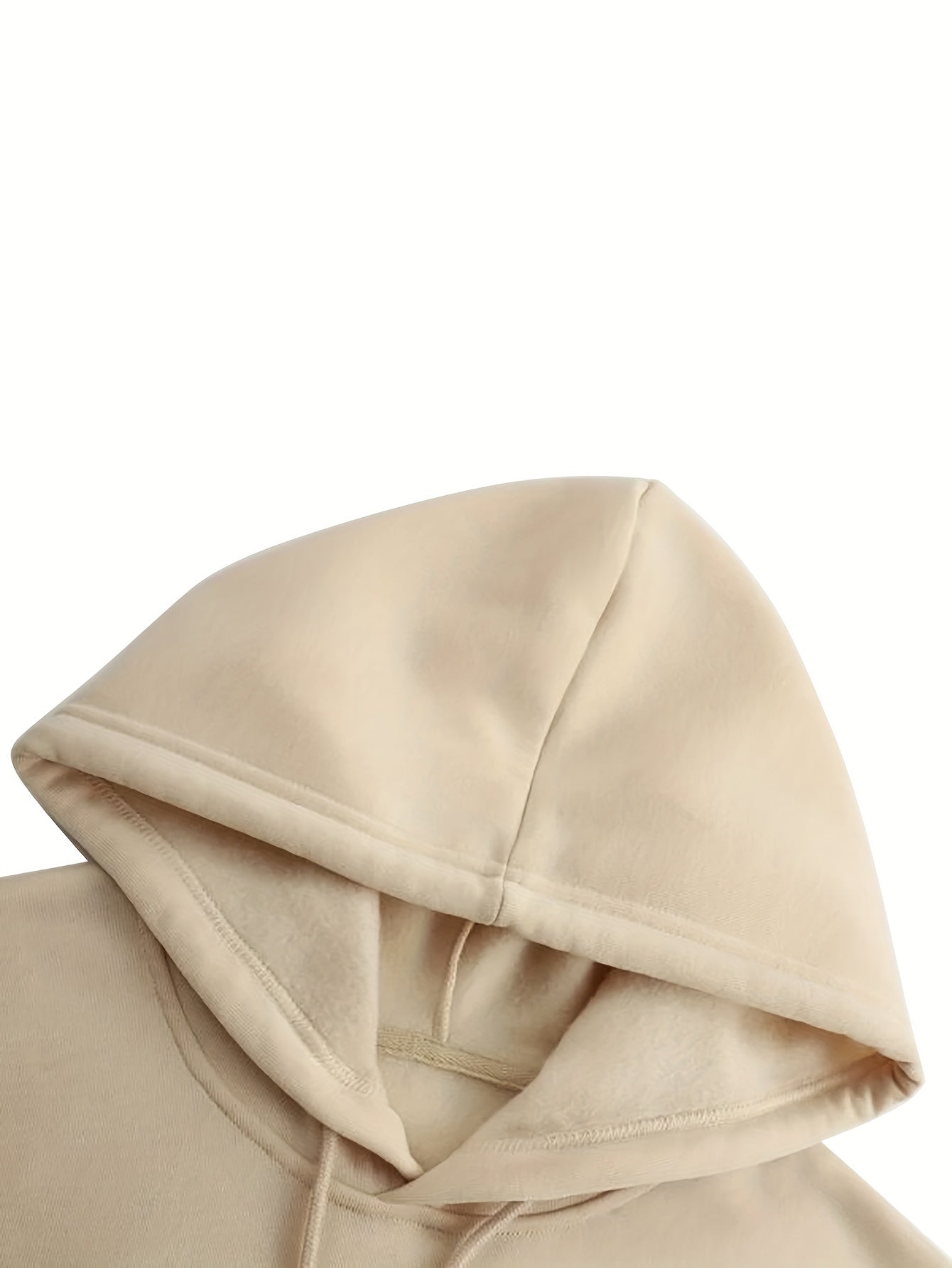2pcs, Men's Solid Color Hoodie And Joggers Set For Spring And Fall