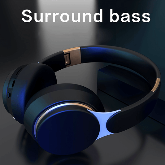 07S Wireless Over-Ear Headphones with Surround Bass, Foldable Design, 400mAh Battery - Wireless Compatible, Supports Wired/TF Card/Radio Modes, Ideal for Sports, Gaming, Photography & More, Wireless Headphones