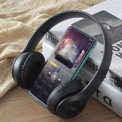 GENAI Wireless Over-Ear Headphones, 20H Playtime, Wireless 5.0, Noise Reduction, Comfortable Padded Ear Cups, Foldable Design for Travel & Home, Perfect Gift for Youngsters, Teens, Adults, Women