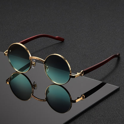 A pair of new vintage round small-frame high-quality luxury Women's glasses, also suitable for men to create a unique style.