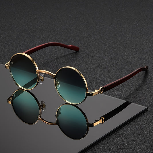 A pair of new vintage round small-frame high-quality luxury Women's glasses, also suitable for men to create a unique style.