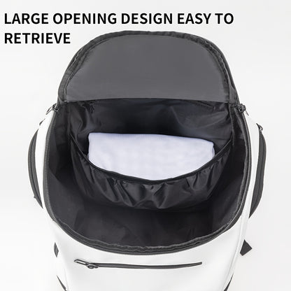 TRAVEL SEASON Large Capacity Sports Backpack - Durable Polyester, Wet/Dry Separation, Multi-Compartment Gym Tote Bag for Men and Women, Travel Backpack