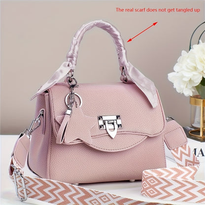 High-looking, light luxury, forest style 2024 new Dai Fei bag, hand-held, crossbody, single Handbag, versatile and fashionable small square bag