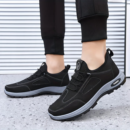 NeoFlex Men'S Breathable Running Shoes - Elastic Weave Upper & Cloud Cushion Technology, Lightweight Low-Top Design for Gym, Workout, Streetwear - All-Season Comfort, Gym Footwear, Sleek Sporty Look, Durable Rubber Sole