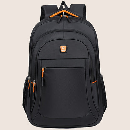 Zipper Random, Large Capacity Outdoor Hiking Backpack Camping Bag for Men's Casual Backpack, Fits 17-inch Laptop, Durable School Backpack with Multiple Compartments, Multi-layer Design, Spine Protection Backpack, Height 48cm