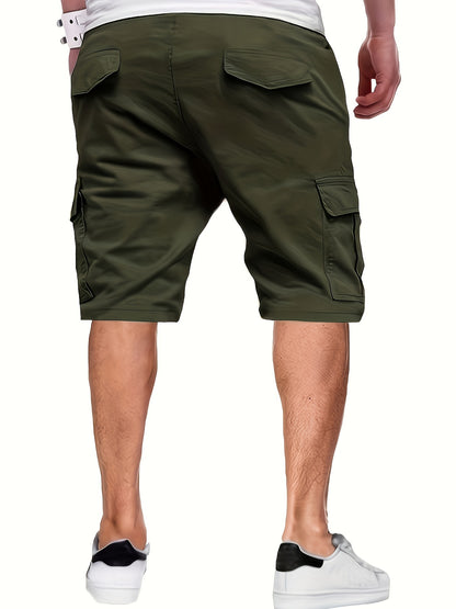 Men's Cargo Shorts Pants Outdoor Hiking Multi-Pocket Utility Shorts, Casual Style, For Summer Hiking Cycling