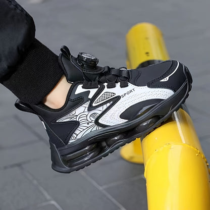 New Fashionable Sports Casual Shoes High Quality Easy Twist Button Anti-Slip Jelly Sole Campus Running Shoes Spring and Autumn Collection