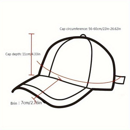 New Spring and Summer Versatile Fashion Textured Breathable Baseball Cap for Men and Women with Wide Brim to Display Small Face Duckbill Ha