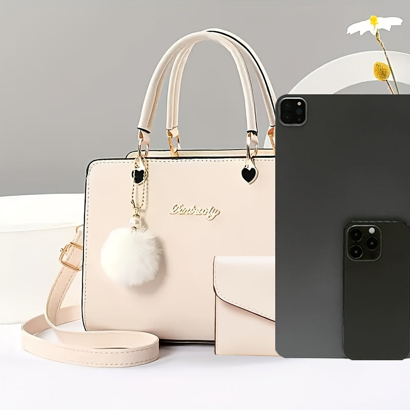 Premium Women's Bag New Fashionable Handbag Set Versatile Shoulder Crossbody Gift for Thanksgiving