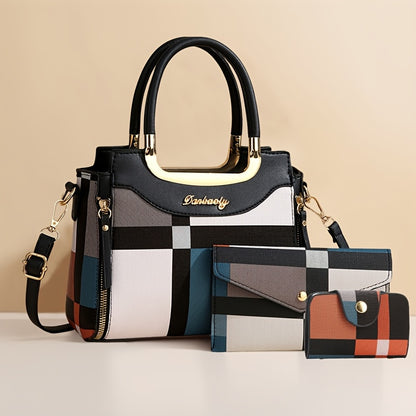 Bag Women'S Bag Popular New Versatile Multi-Piece Set Shoulder Crossbody Bag High-Quality Unique Design Handbag Thanksgiving Gift