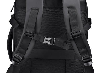 1pc HUABUPS Expandable Travel Backpack with USB Charging Port, 39.62 cm Laptop Backpack for Men & Women, High Quality Business Commuter Backpack with Multiple Compartments, Dilation Design & Padded Straps - Ideal Gift for Chr