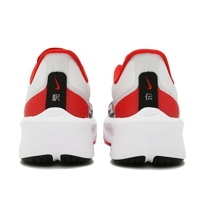 Nike Zoom Fly 6 Running Shoes - Lightweight Cushioned Athletic Sneakers with Zoom Air Technology, Low-Top Training Shoes for Men & Women, All-Season Gym, Marathon, Casual Attire - White/Red Colorway (HQ3498-100), Sneakers, Ma