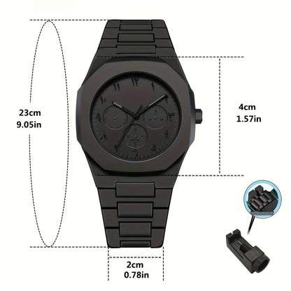 1pc PINTIME Women's Elegant Watch - Anti-Slip Comfort Silicone Strap, 3ATM High Quality Quartz Movement, Multiple Styles Available, Perfect Valentine's Day & Birthday Gift, Everyday Timepiece, Subdial Functionality, Stone Cas