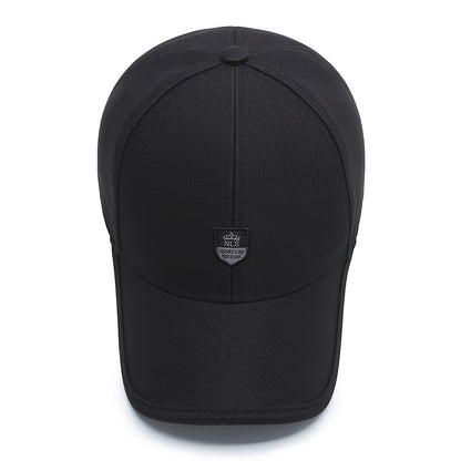1pc Men'S Baseball Cap, Fantasy Charm Style, Adjustable, Hand Wash, Suitable for Valentine'S Day, Christmas, Spring Festival - Fashionable Versatile Peaked Cap, Suitable for Middle-Aged Peopl