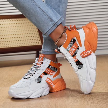Women'S High-Top Plaid Skate Sneakers - Lightweight, Non-Slip, Shock-Absorbing Sneakers with EVA Sole, Synthetic Faux Leather Upper & Fabric Lining for All-Season Sports and Casual Wear, Casual Sneakers | Stylish Lace-Up Shoe