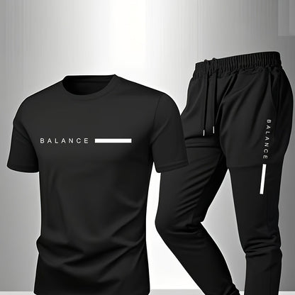 Men's Casual Set Fashion Logo Homewear Gift