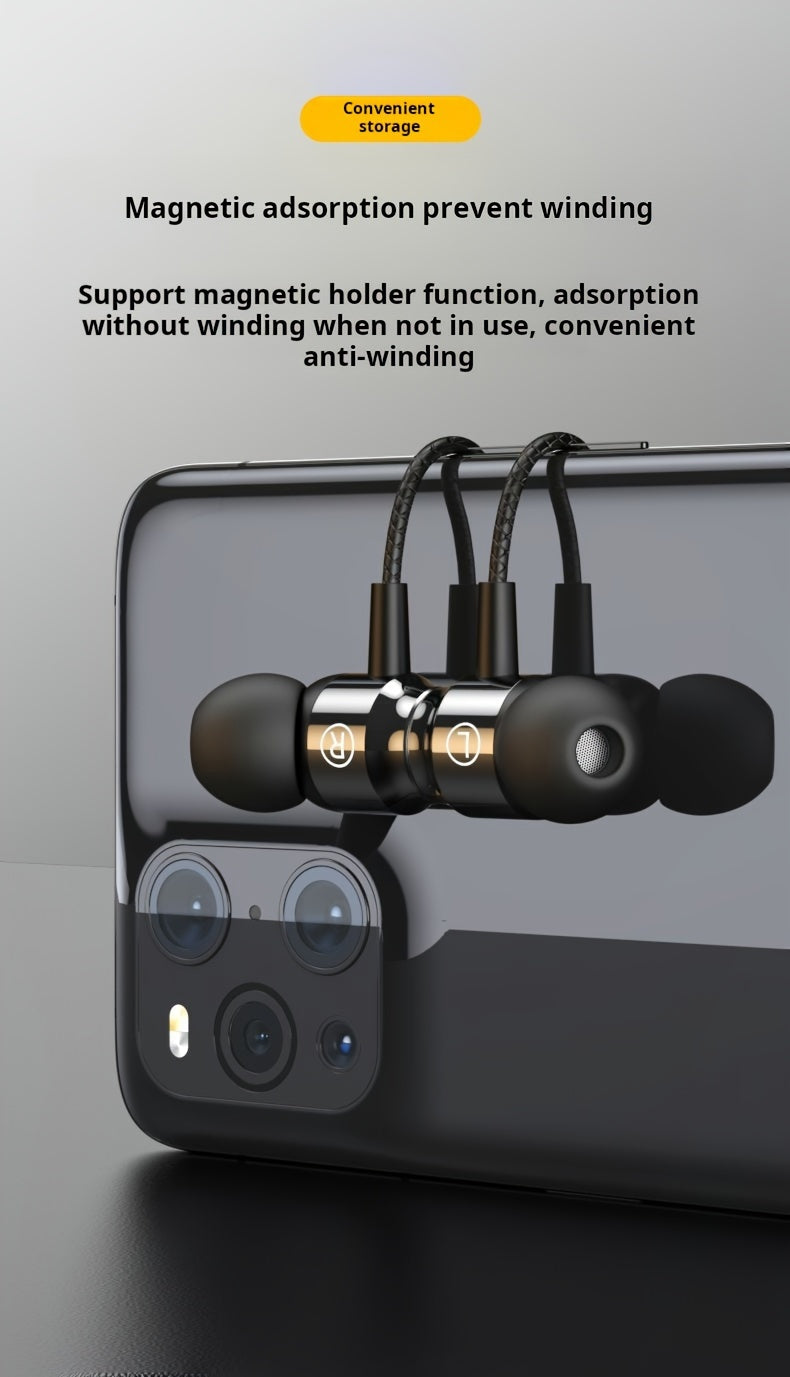 1pc Aluminum Wired Headphones with Mic, HiFi Bass, Noise Cancelling Voice Call, Push Button Volume Control, Non-Waterproof, 3.5mm & Type-C Jack, for Mobile Phones, Computers, Gaming, Karaoke - Ideal Gift for Men and Women, He