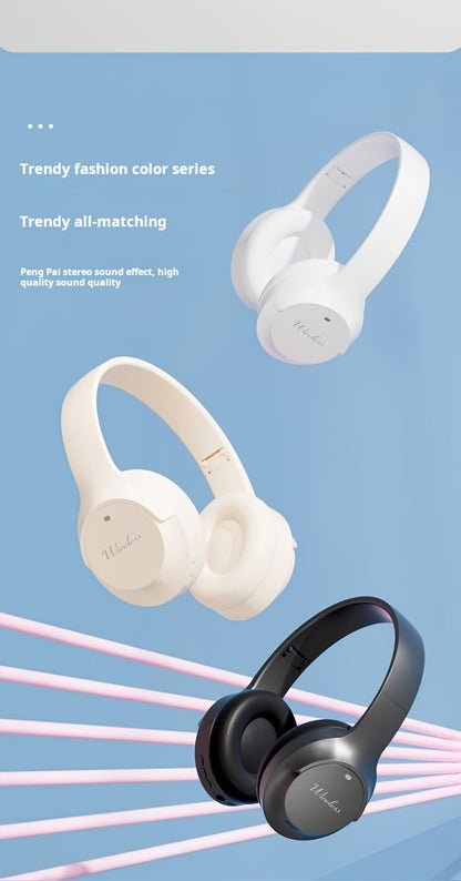 Wireless Earbuds with HIFI Heavy Bass, Low Latency Gaming & HD Calls, Foldable Wireless 5.3 Headphones, Long Battery Life, Comfortable Ergonomic Design for Sports/Running/Esports, for PC/Mobile, Stylish Gift for Men Women, Ea