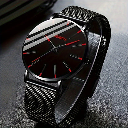 A Quartz Men'S Watch Plus an Accessory.