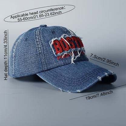 1pc Creative Cowboy Baseball Hat for Men and Women Four Seasons Street Dance Society Fashion Personality Sunscreen Duck Tongue Hat Casual Versatile Soft Top Hat