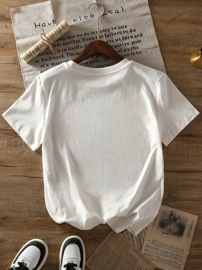 The ancient flute on a fitted small T-shirt