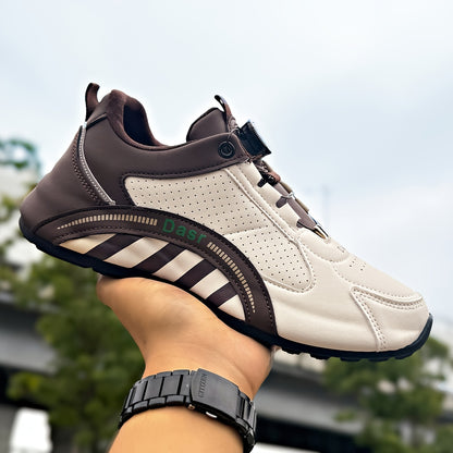 Men's Lightweight High Quality Running Shoes - Slip-Resistant Casual Sneakers with Breathable PU Upper & Rubber Sole, Low-Top Lace-Up Design for All-Season Comfort, Gym, Jogging, Daily Wear, Gym Training Shoes | Lowtop Sneake