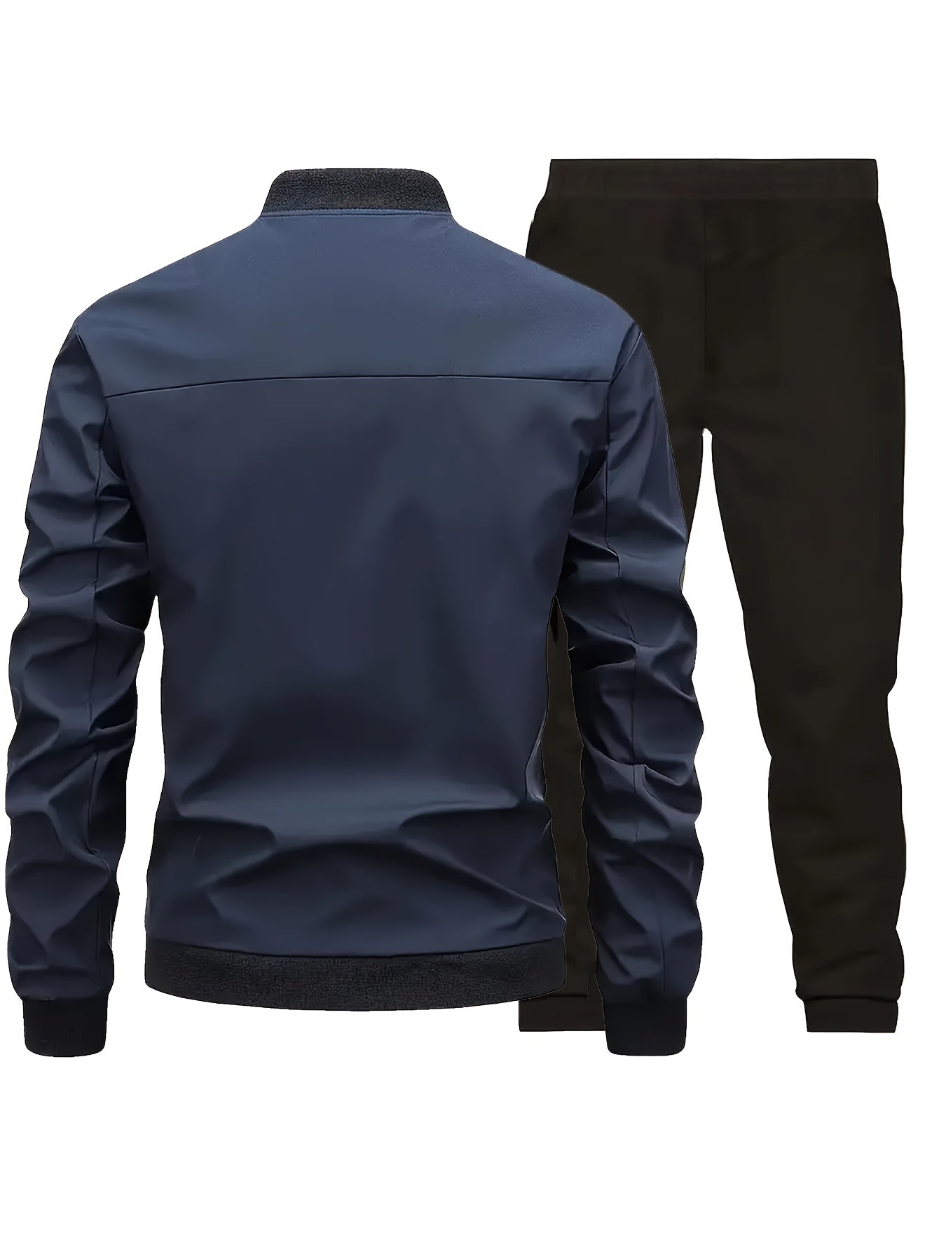 Sports Suit Men'S Spring and Autumn Casual Jacket Set with Matching Men'S Wear