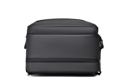 1pc HUABUPS Expandable Travel Backpack with USB Charging Port, 39.62 cm Laptop Backpack for Men & Women, High Quality Business Commuter Backpack with Multiple Compartments, Dilation Design & Padded Straps - Ideal Gift for Chr