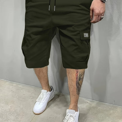 Men's Cargo Shorts Pants Outdoor Hiking Multi-Pocket Utility Shorts, Casual Style, For Summer Hiking Cycling