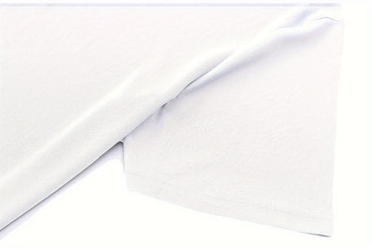 Men's Slim-Fit Casual & Joggers Set - Breathable Polyester, Short Sleeve, Summer Outdoor Wear