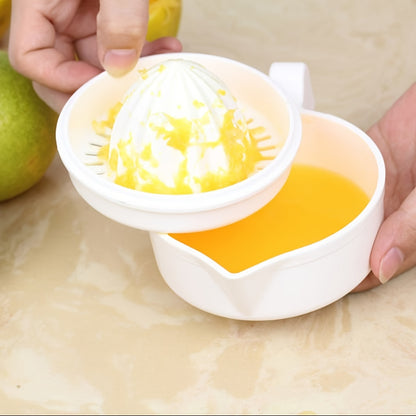 1 հատ Easy-Squeeze Manual Citrus Juicer - երկարակյաց պլաստիկ, կատարյալ է կիտրոնի և նարնջի քամելու համար - Essential Kitchen Gadget