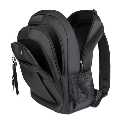 Men's Stylish Large Capacity Backpack - Black, Business & Travel Ready with Multiple Compartments, Durable Lightweight Design, Perfect for Daily Commute & Computer Use, Backpack for Travel, Highquality Luggage