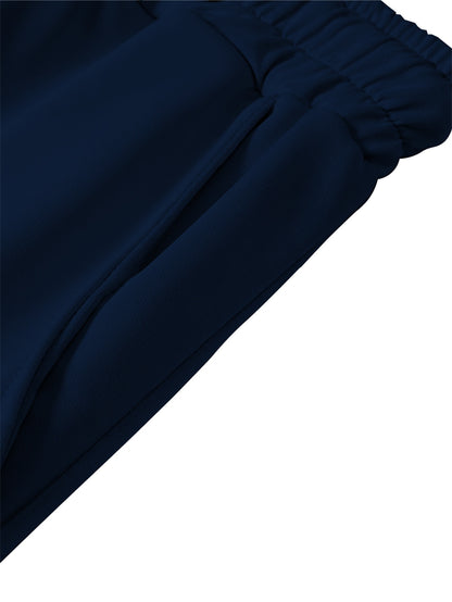 Busy doing nothing 2025 New Plus Size Women'S Shorts Summer Casual Versatile Medium Pants Sports American Trendy Outerwear Extra Large Five-Fifth Pants Summer Beach Pants - Polyester, Casual, Summer, Track Shorts, Slight Stre