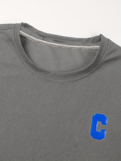 Men'S Casual Sportswear Set, Trendy And Versatile Two-Piece Outfit.