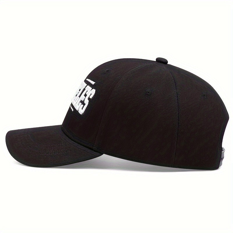 LOS ANGELES Embroidered Baseball Cap - Adjustable, Lightweight & Stylish Sun Hat for Men and Women