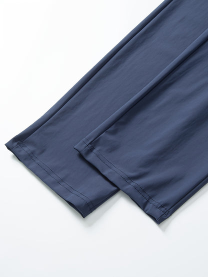 Men's sports trousers that absorb moisture and sweat, keep you dry and breathable, with pockets and drawstrings, zipper details, soft and comfortable soft-touch Men's jogging pants, lightweight and durable sports trousers, cl