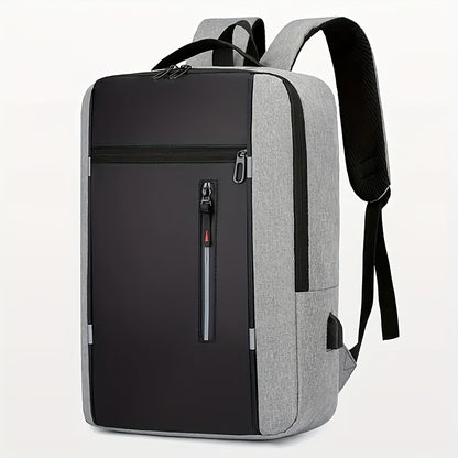INNBagOther Stylish Unisex Business Backpack - Large Capacity, Multi-Compartment, Adjustable Straps, Durable for Travel, Commuting & Outdoor Adventures, Blac