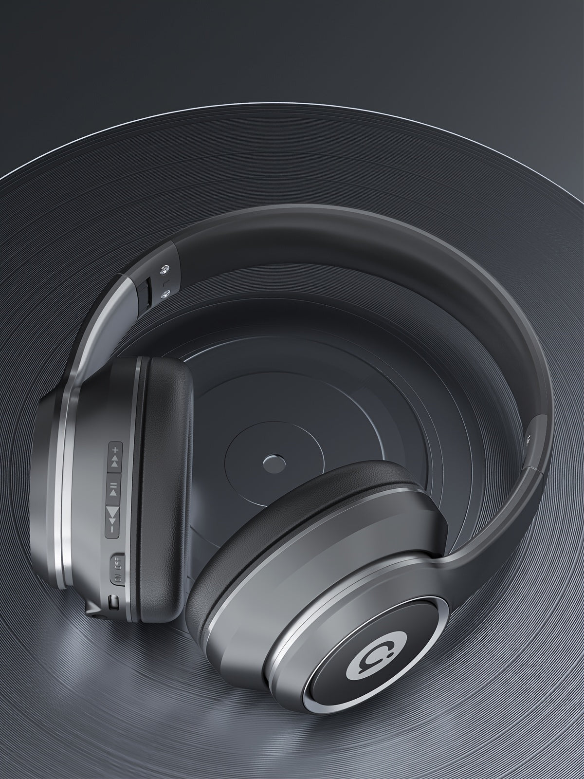 ASUS over-ear wireless headphones with microphone, foldable, long battery life, includes 3.5mm audio cable for PC connection, wireless compatibility with Android and iOS.