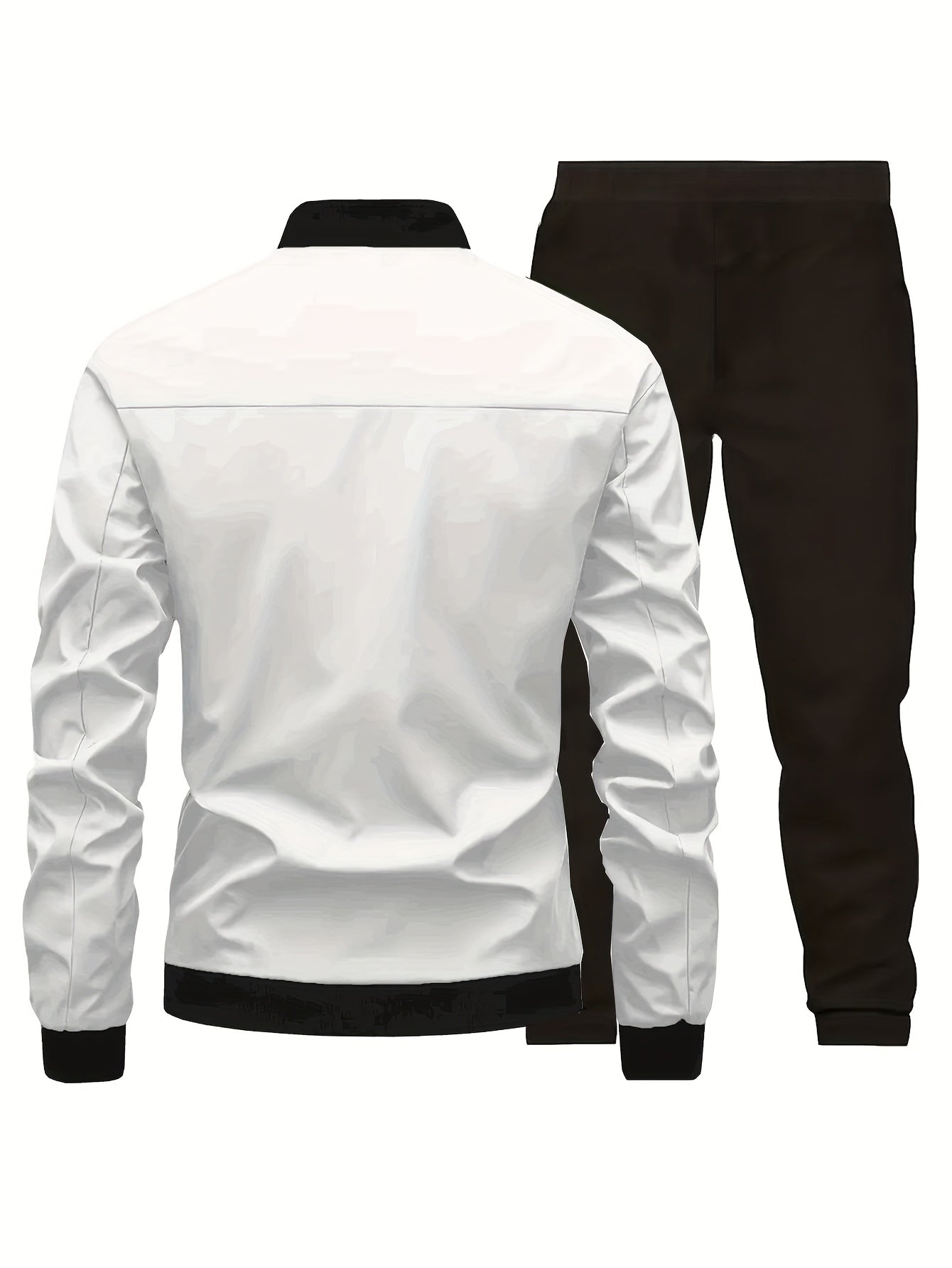 Sports Suit Men'S Spring and Autumn Casual Jacket Set with Matching Men'S Wear