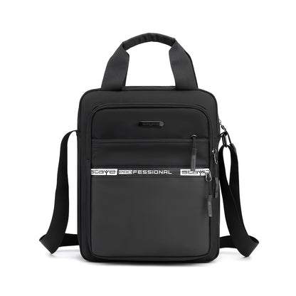 Trendy Multi-layer Sling Bag, Sport Satchel Bag For Men, Business Handbag Commuter Bag