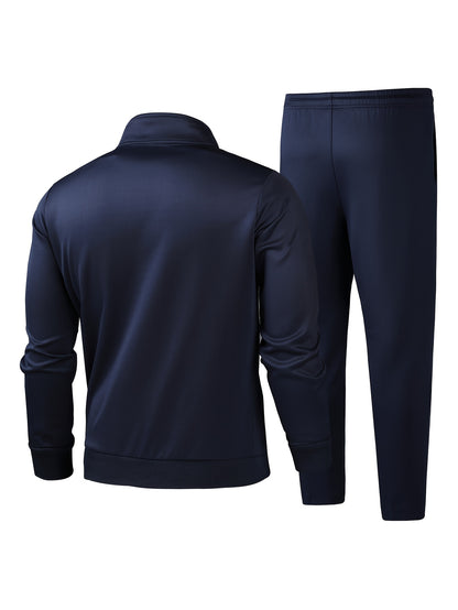 Men's New Sports Hoodie Set, Men's Sports Set, Autumn and Winter Set, Cardigan Set, Top+Pants Set