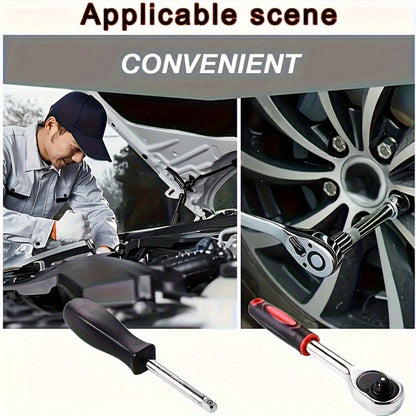 Multifunctional Integrated-Piece and 216pcs Car Repair Set, Suitable, Bicycles, Motorcycles Manual Wrench Socket Set, All-in-One Integrated Solution WY46&216-H4-0510-14