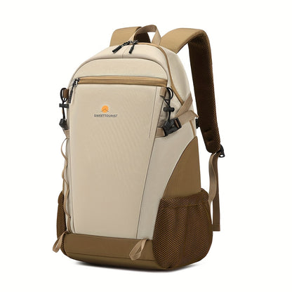 SWEET TOURIST Men'S Lightweight Hiking Backpack - Durable Oxford Fabric, Large Capacity, Adjustable Straps, Multiple Compartments for Outdoor Travel, Sports & Casual Use, Hiking Gear, Sturdy Construction