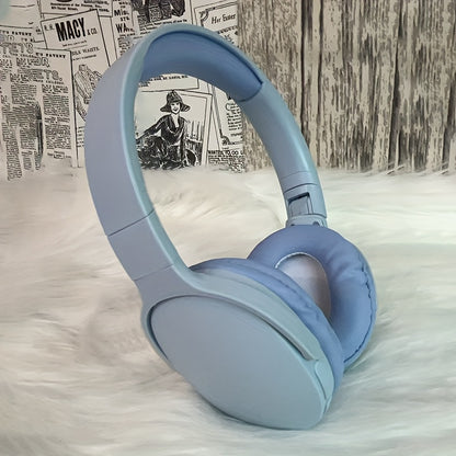 New wireless earphones, comfortable foldable earphones, suitable for tablets/PC/TV/phones/birthdays/Easter travel gifts. Wireless Earphones Folding Soundproofing Earphones, Comfortable Leather Paired with Wireless Earphones.