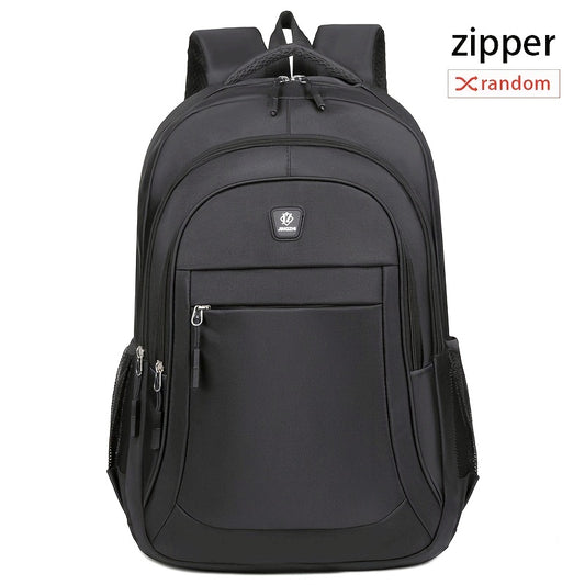 Zipper Random, Large Capacity Outdoor Hiking Backpack Camping Bag for Men's Casual Backpack, Fits 17-inch Laptop, Durable School Backpack with Multiple Compartments, Multi-layer Design, Spine Protection Backpack, Height 48cm
